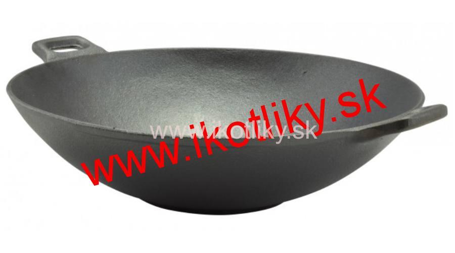 Liatinový wok 36 cm